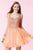 Alyce Paris Homecoming - 3648 Dress in Honey Peach