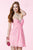 Alyce Paris Homecoming - 3668 Dress in Cotton Candy