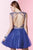 Alyce Paris Homecoming - 4434 Dress in Sapphire