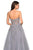 La Femme Gigi - 27592 Lace Applique Sweetheart Tulle Ballgown In Silver