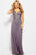 Sheer Neckline Embroidery Beaded Prom Dress JVN41466