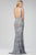 V-neck Long Lace Prom Gown 26533