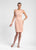 Sue Wong - Floral Embroidered Bateau Neck Dress N5215 in Orange