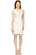 Phoebe Couture - Mixed Media Tweed Dress in Cream Multi