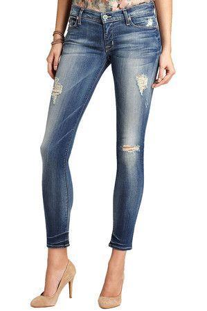 Hudson Jeans - Krista Super Skinny Jeans in Blonde