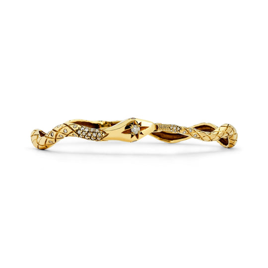 Kundalini Diamond Snake Bracelet