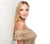 Social Occasions by Mon Cheri - 218810 Off-Shoulder Corded Lace Dress In Gold