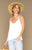 Merritt Charles -  Chanel Tank I True White