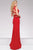 Jersey High Slit Two Piece Prom Dress 47501