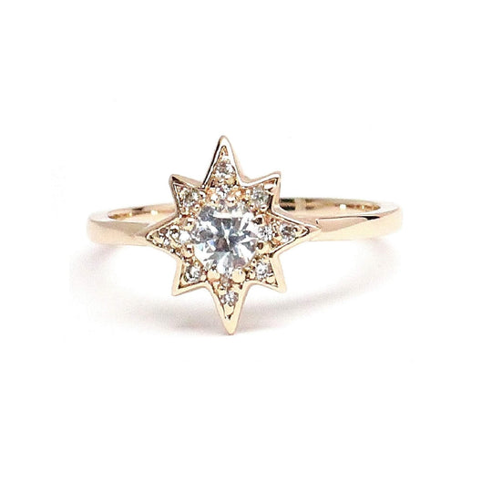 Rachael Ryen -  Starburst Gold Ring