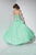 Studio 17 - 12567 Beaded Sweetheart Tulle Ballgown in Green