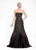 Sue Wong - Sweetheart Flutter Trumpet Gown N5360 In Black