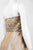 Sue Wong - Embellished Taffeta Gown N3445 in Neutral and Gold