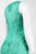 Sue Wong - Embellished Sheath Dress N5113 in Blue and Green