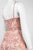 Sue Wong - Florid Sequined Empire Dress N5130 in Pink