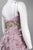 Sue Wong  - N9111 Sleeveless Cascading Petal Organza Dress in Purple