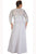 Quarter Length Lace Long Dress SC4090