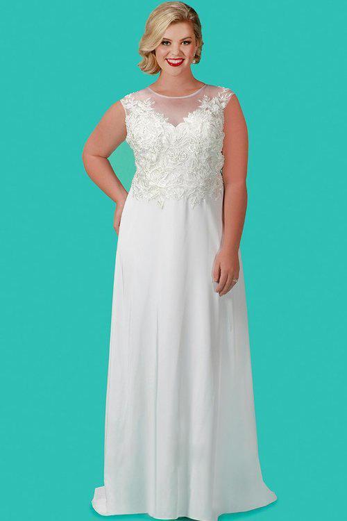 Embroidered Lace Long Dress SC5210