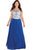 Sleeveless Sequined Long Dress SC7177