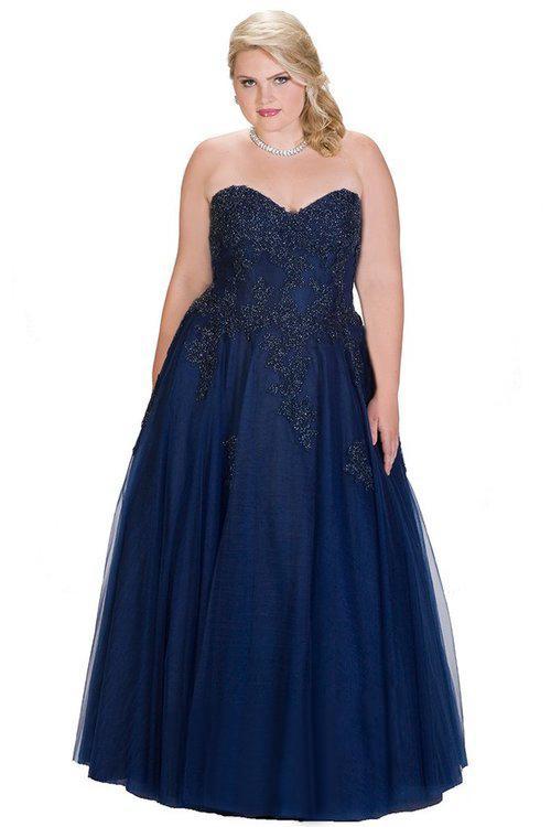 Embellished Sweetheart Tulle Ball Gown SC7225
