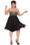 Strapless Sweetheart Crystal Empire A-Line Cocktail Dress SC8075