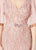 Ivonne D for Mon Cheri - 219D82 Embroidered Lace V-neck Chiffon Dress In Pink