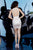 Jovani - 64005 Beaded Halter Sheath Cocktail Dress In Silver and Neutral