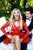 Tarik Ediz - 50215 Long Sleeve Diamond Cutout Illusion Bodice Dress In Red