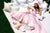 Tarik Ediz - 50247 Long Off-Shoulder Jacquard Ballgown In Pink
