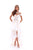 Tarik Ediz Jewel Ornate Ruched High Low A-line Gown 50277 In Cream