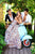 Tarik Ediz - 50290 Thin Strap Deep V-neck Ballgown In Pink and Floral
