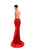 Tarik Ediz - 50305 Plunging Cutout Sleeveless Mermaid Gown In Red