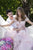 Tarik Ediz - 50410 Floral Embroidered Fitted Dress With Overskirt In Pink