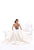 Tarik Ediz - 93411 Embroidered Illusion Taffeta Ballgown In White