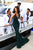 Tarik Ediz - 93455 Lace Deep V-neck Jersey Sheath Dress In Green