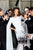 Tarik Ediz - Floral Embroidered Crepe Sheath Dress 93457 - 1 pc Ivory In Size 6 Available