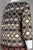 Taylor - Printed Bateau Neck Dress 5355L in Black and Multi-Color
