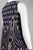 Taylor - 5429M Abstract Print Shift Dress in Blue