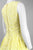 Taylor - Sleeveless Floral Scoop Neck Dress 5453M in Yellow