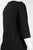 Taylor - 5880M Jewel Neck Ponte A-line Dress in Black and Green