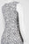 Taylor - Polka Dot Printed Sheath Dress 8758M in White and Black