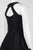 Taylor - Floral Embellished A-line Dress 8769M in Black and White