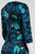 Taylor - 9352M Floral Print Quarter Length Sleeve Sheath Dress In Green