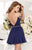 Tarik Ediz - Ruched Cocktail Dress 90380