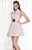 Tarik Ediz - Halter Neck A-Line Dress 90446 in Pink