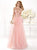 Tarik Ediz - Lace Sweetheart Gown 92387 in Orange