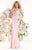 Tarik Ediz - Illusion Draped Gown 92408 in Pink
