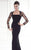 Tarik Ediz - Lace Sleeved Gown 92543