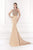 Tarik Ediz - Illusion Halter Gown 92610