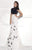 Tarik Ediz - Lace Top Two-Piece Long Dress 92808